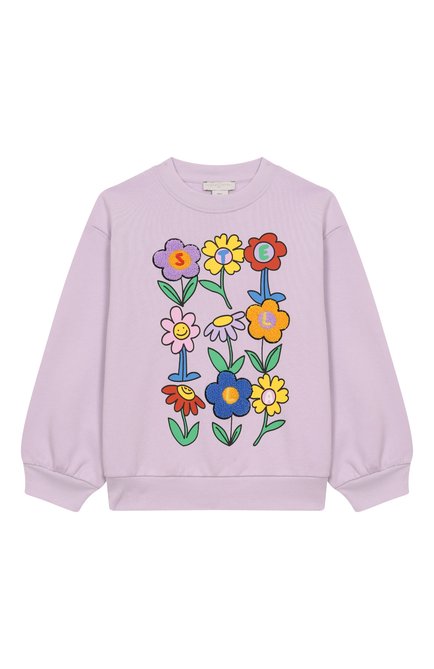 Хлопковый свитшот STELLA MCCARTNEY, арт. TX4A60