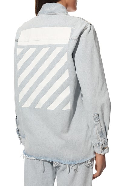 Джинсовая рубашка OFF-WHITE, арт. 0WYD010C99DEN001, фото 4
