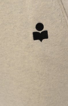 Женские джоггеры из хлопка и вискозы ISABEL MARANT ETOILE светло-бежевого цвета, арт. 23APA0105FAA3L75E | Фото 5 (Материал сплава: Проставлено; Драгоценные камни: Проставлено; Длина (брюки, джинсы): Стандартные; Кросс-КТ: Трикотаж; Женское Кросс-КТ: Джоггеры - брюки, Брюки-одежда; Стили: Спорт-шик; Материал внешний: Хлопок)