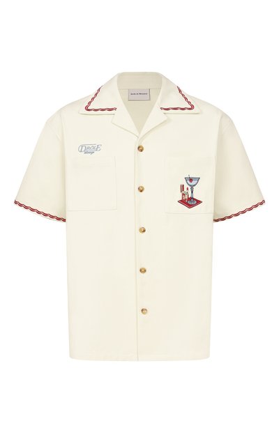 Мужская хлопковая рубашка DROLE DE MONSIEUR, арт. J-SH227-C0215-0W
