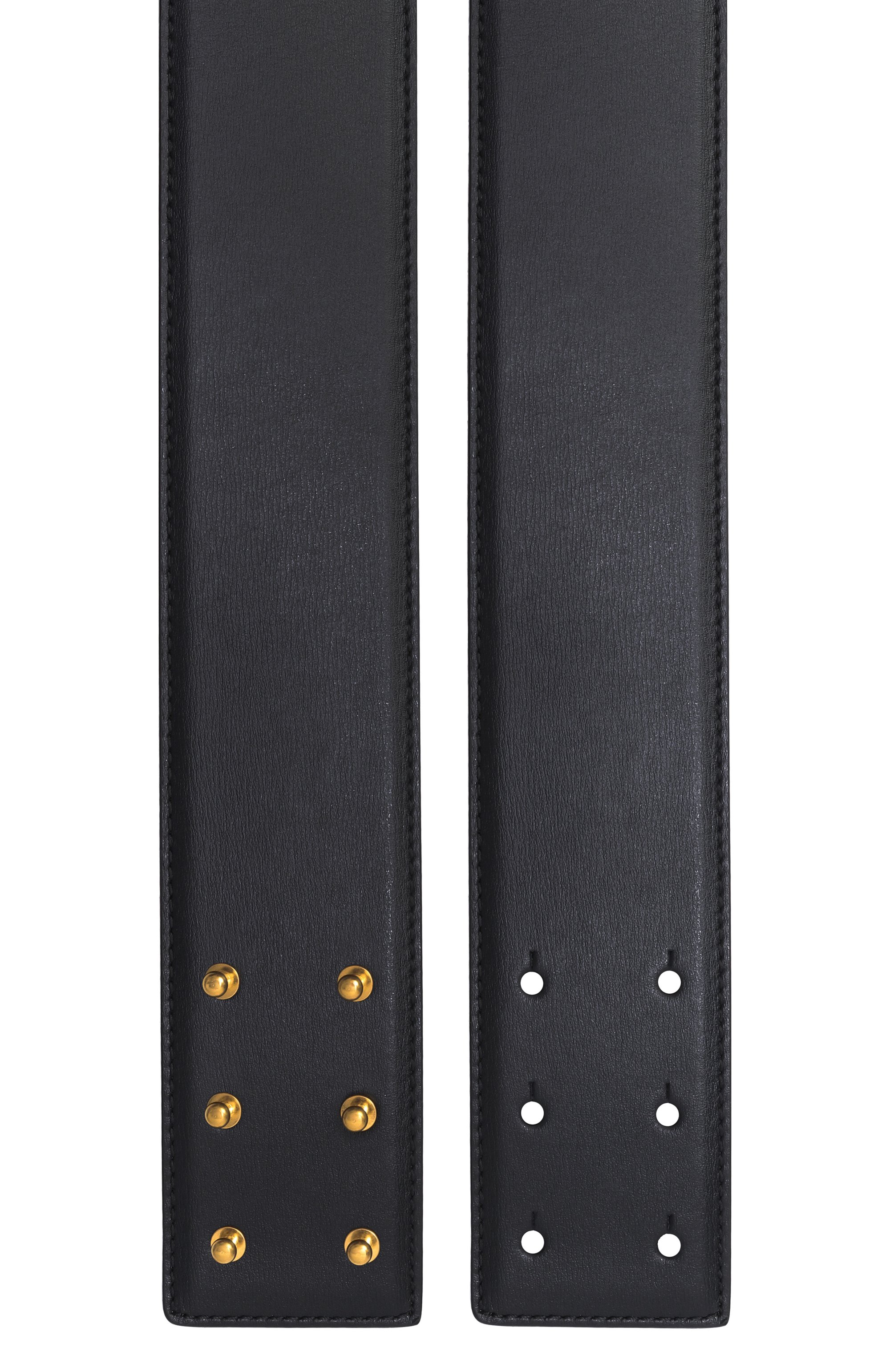 Кожаный ремень BALMAIN, арт. FN1WJ197/LSLX, фото 3