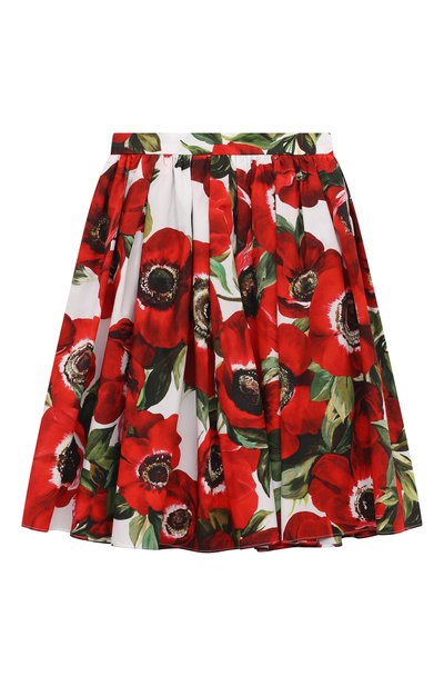 Хлопковая юбка DOLCE & GABBANA, арт. L54I94/HS5Q4/8-12+