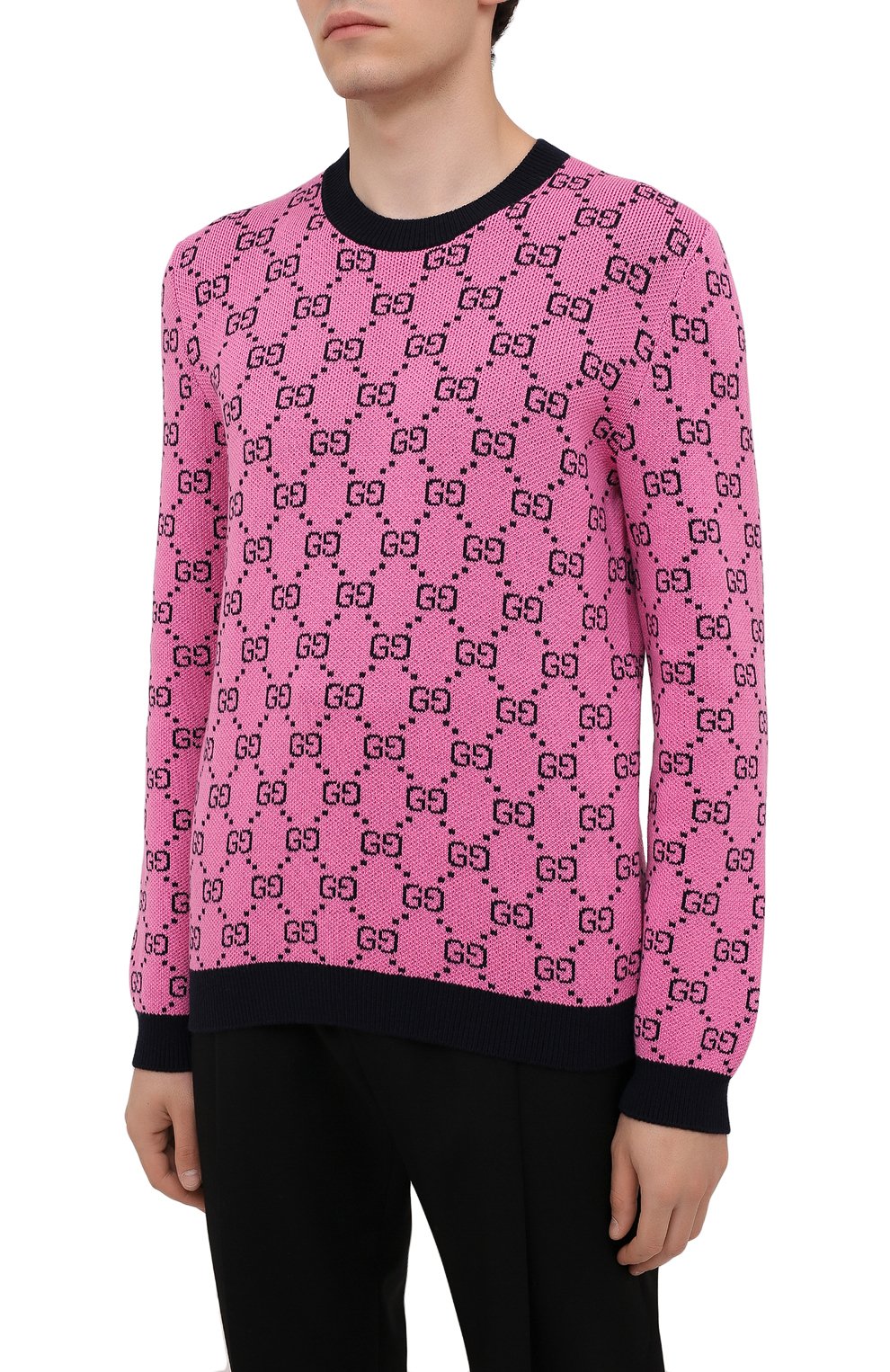 Свитер из шерсти и хлопка GUCCI, арт. 661174/XKBXI, фото 3