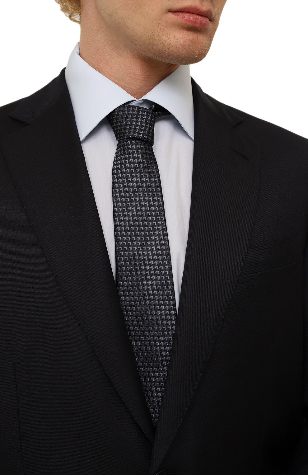 Шелковый галстук CANALI, арт. 18/HJ03878, фото 2