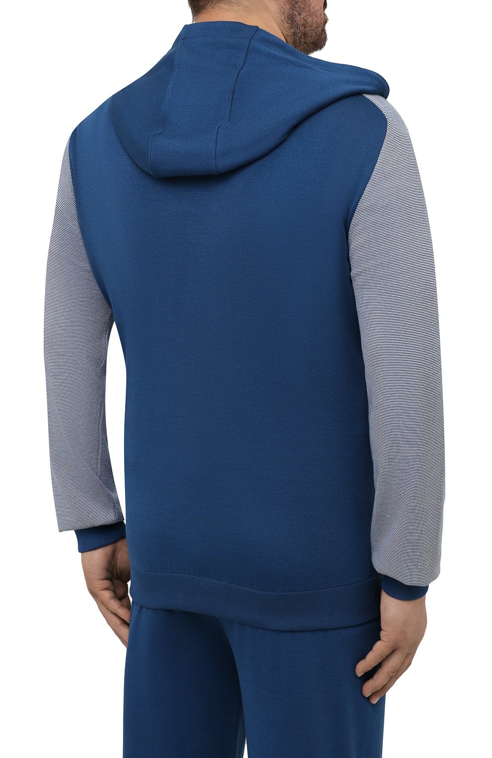 Спортивный костюм из хлопка и шелка ZILLI, арт. MBV-J0157-NEJ01/ML01, фото 3