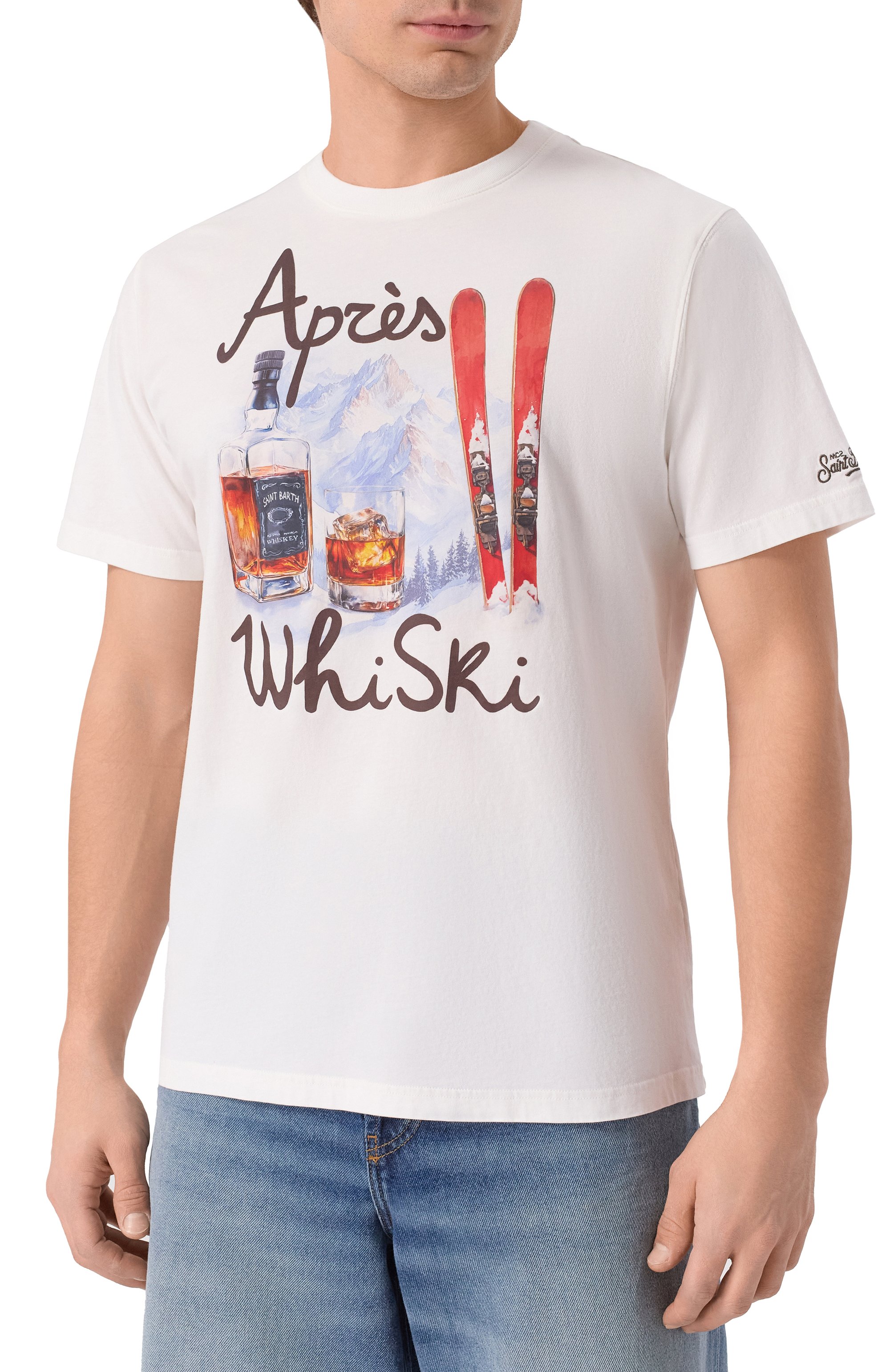 Хлопковая футболка MC2 SAINT BARTH, арт. ARN0004-03220I/ARN0TT WARM, фото 3