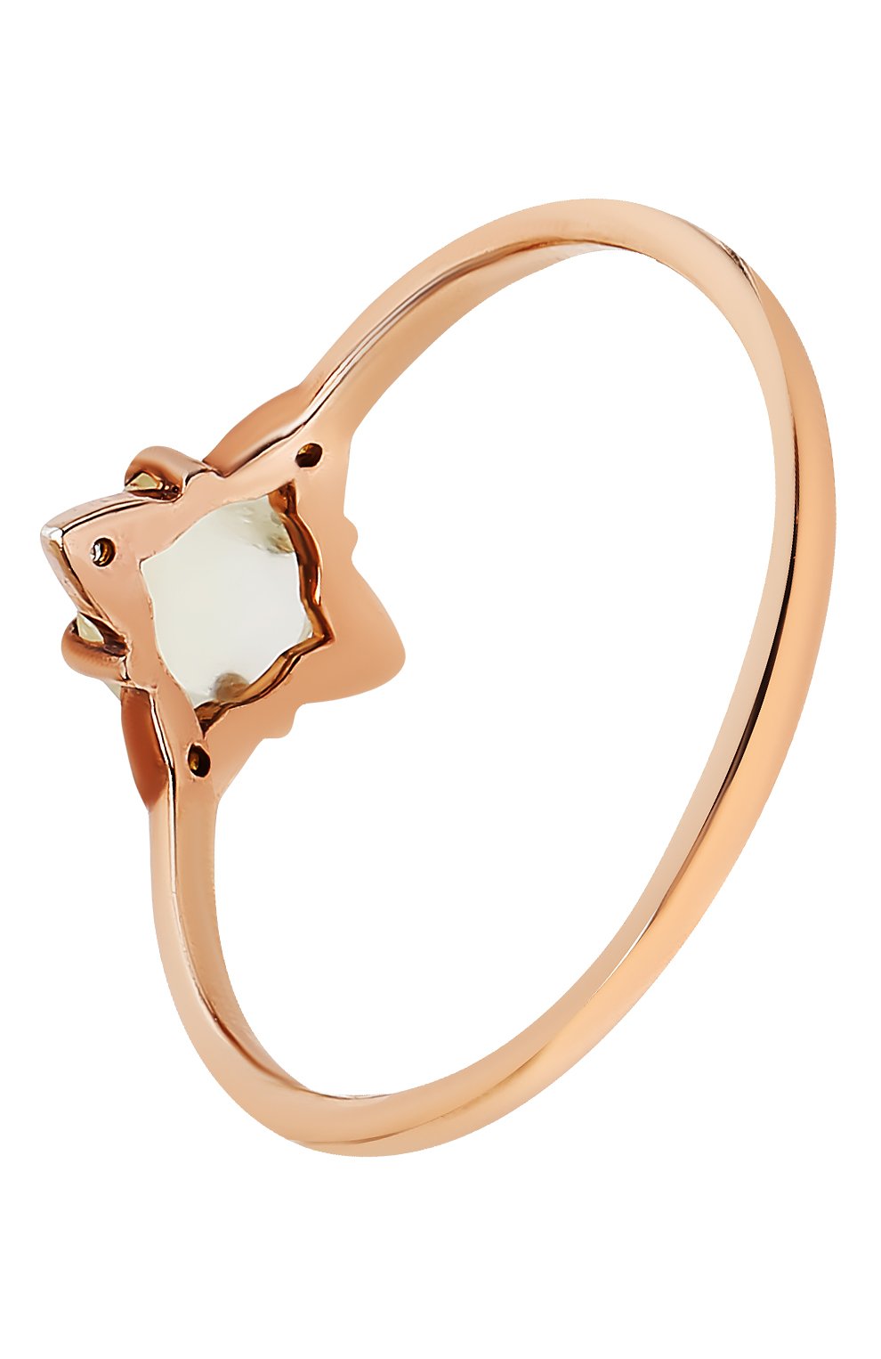 Кольцо роза ветров с пренитом MOONKA, арт. tr-rr-prn, фото 3