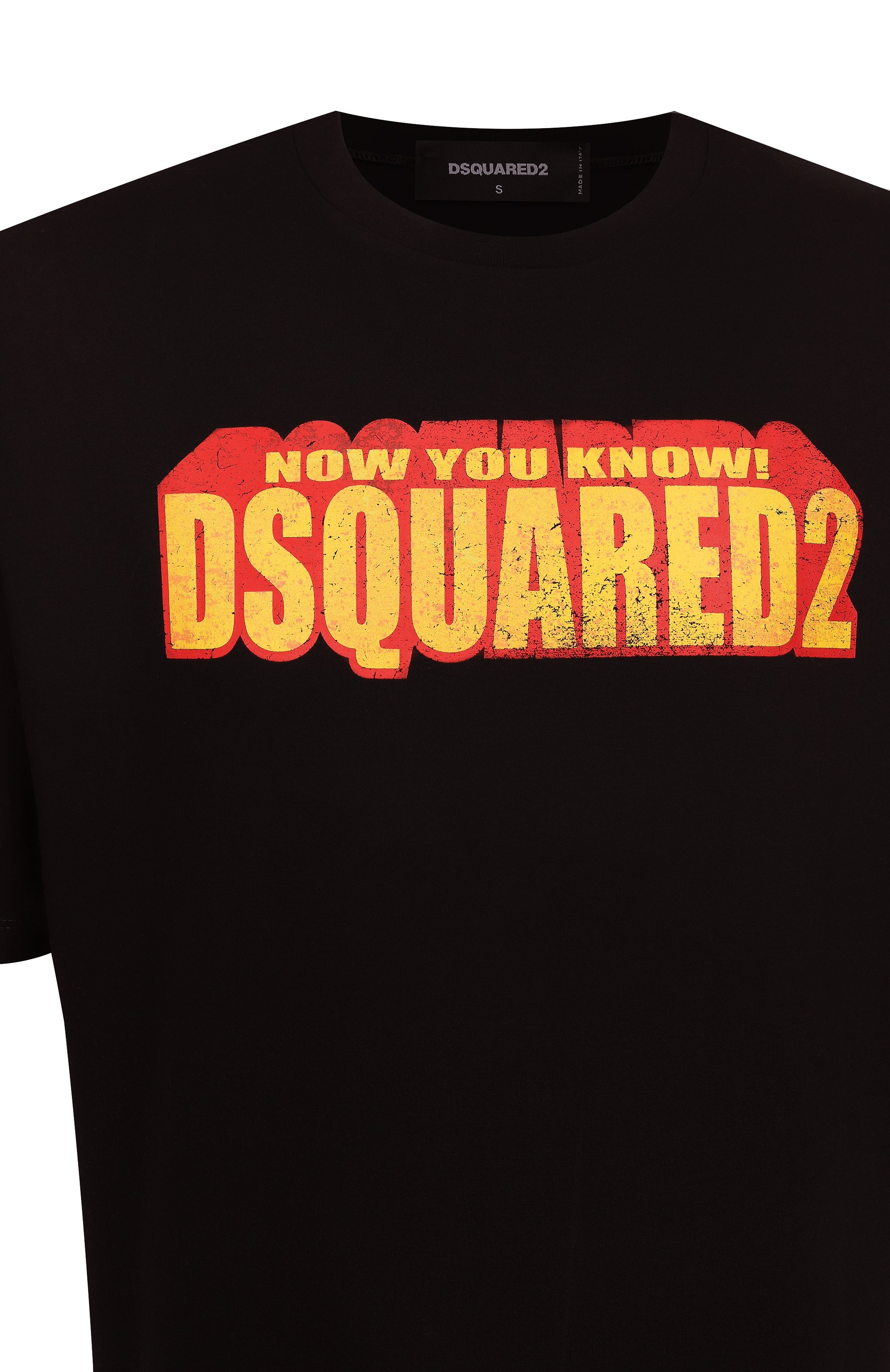 Хлопковая футболка DSQUARED2, арт. S71GD1553/S23009, фото 6