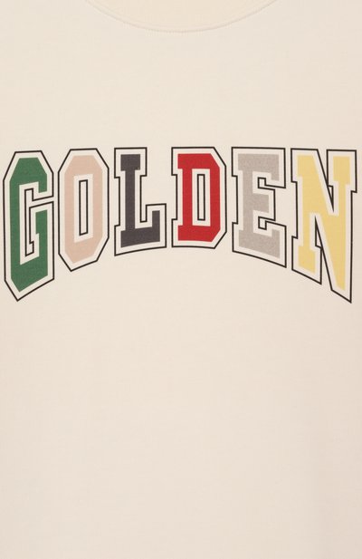 Хлопковый свитшот GOLDEN GOOSE DELUXE BRAND, арт. GKP02214.P001946, фото 3