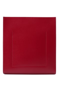 Женская сумка tangle JIL SANDER красного цвета, арт. J07WG0023/P5354 | Фото 6 (Материал сплава: Проставлено; Драгоценные камни: Проставлено; Размер: medium; Материал: Натуральная кожа)