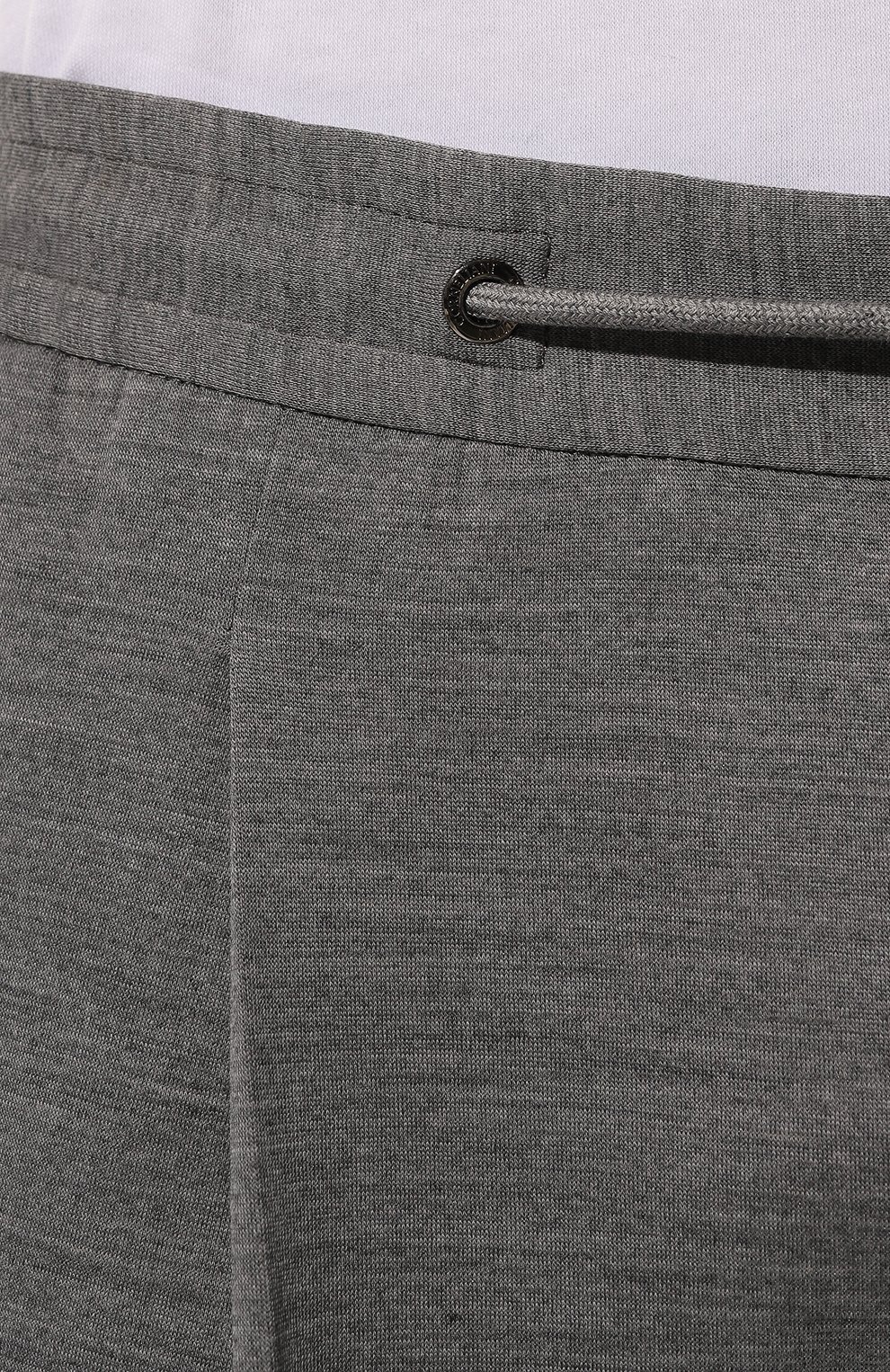 Брюки из шерсти и хлопка CORNELIANI светло-серого цвета по цене 52750 руб., арт. 934L19-9318800, фото 5 Брюки из шерсти и хлопка CORNELIANI, арт. 934L19-9318800, фото 5
