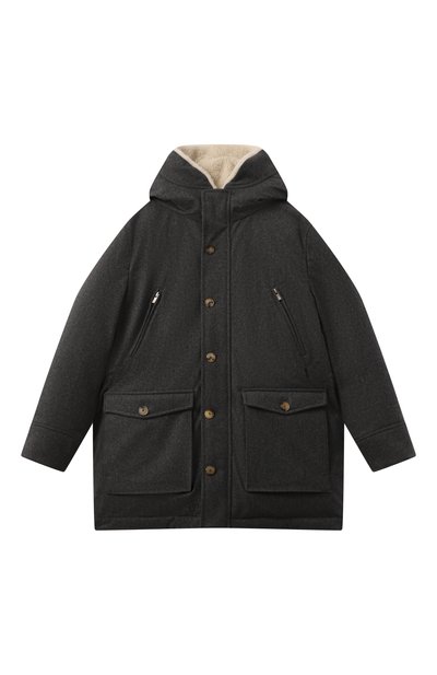 Шерстяная парка BRUNELLO CUCINELLI, арт. BM463J312C, фото 1