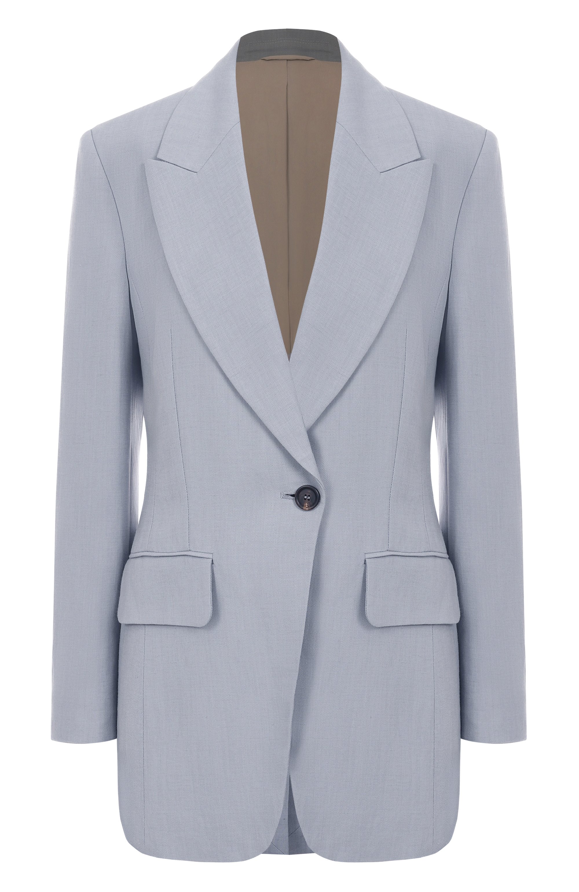 Жакет из вискозы и льна BRUNELLO CUCINELLI, арт. MH1262682, фото 1