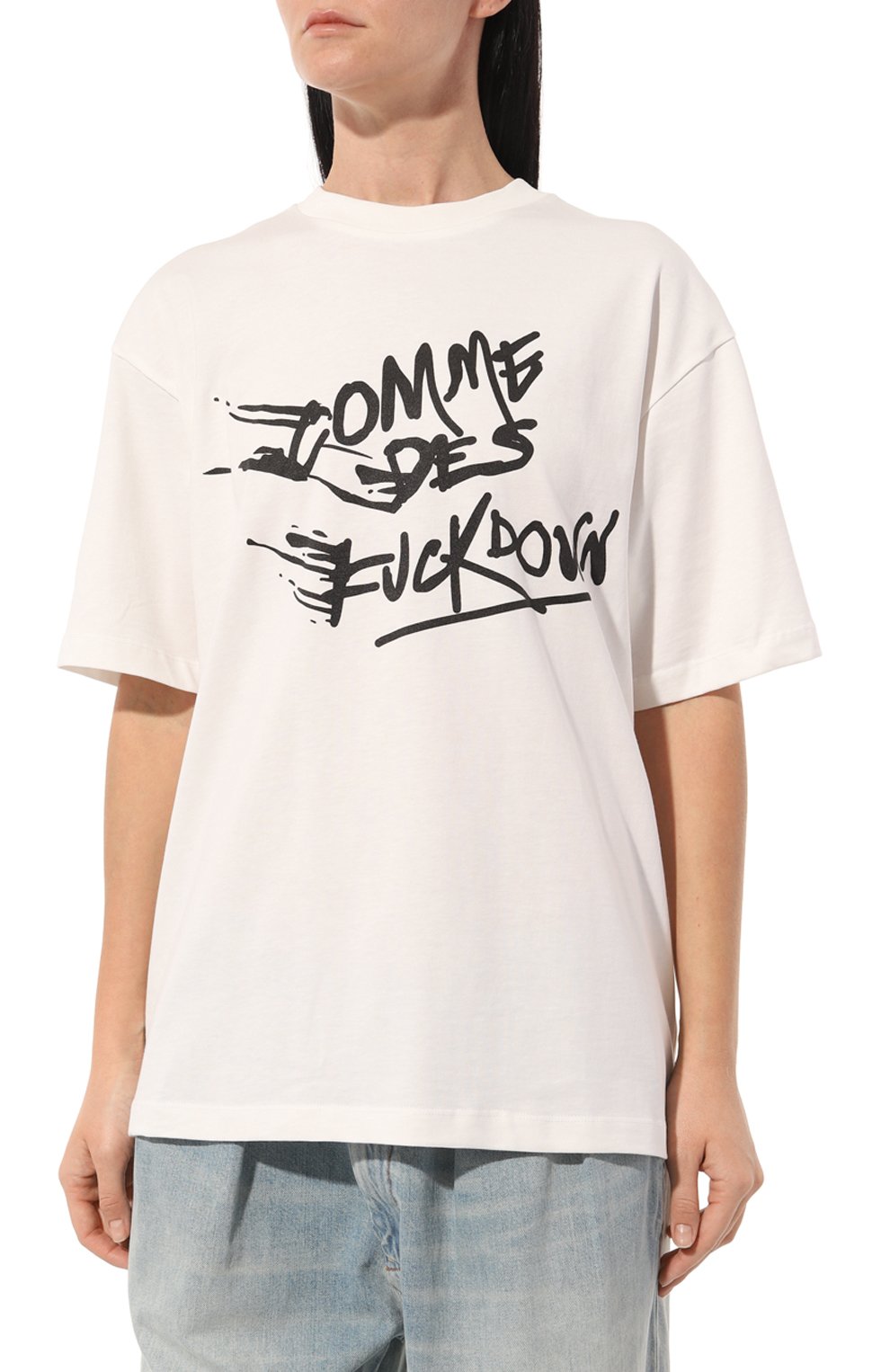 Хлопковая футболка COMME DES FUCKDOWN, арт. CDFD3166, фото 3