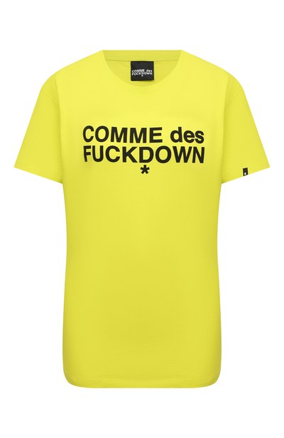 Женская хлопковая футболка COMME DES FUCKDOWN, арт. CDFD1343