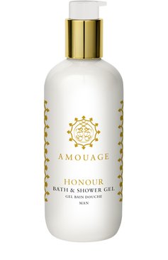 Мужского гель для душа honour (300ml) AMOUAGE бесцветного цвета, арт. 13074 | Фото 1 (Материал внутренний: Не назначено; Назначение: Для тела; Региональные ограничения белый список (Axapta Mercury): Не проставлено; Нос: Не проставлено; Тип продукта: Гели; Статус проверки: Проверена категория)