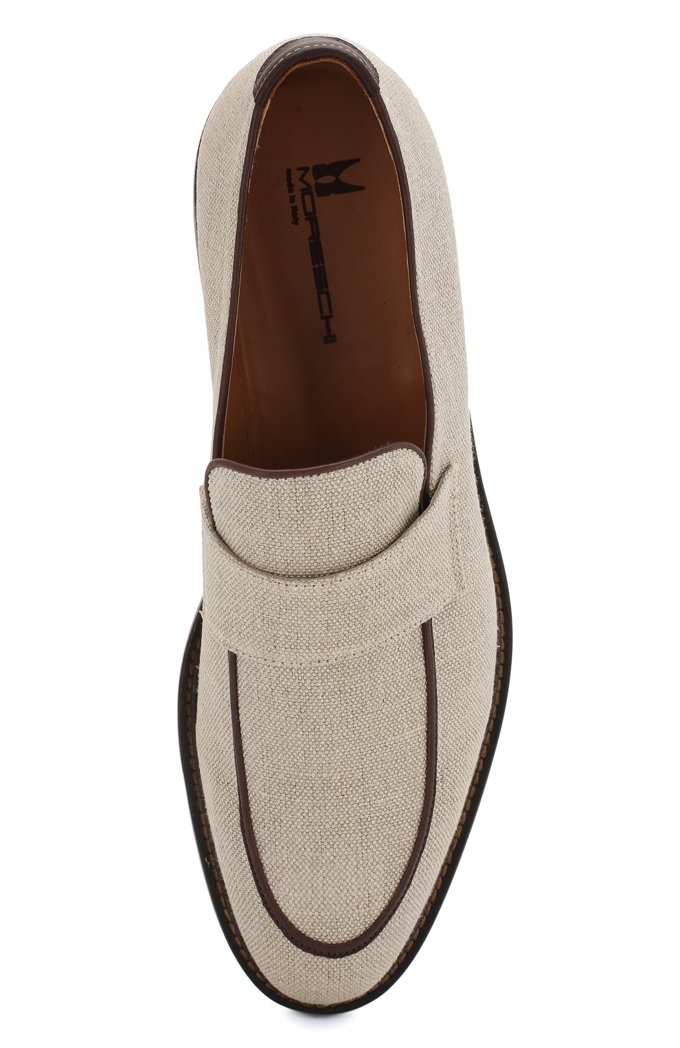 Текстильные лоферы MORESCHI, арт. 42961/EM, фото 5