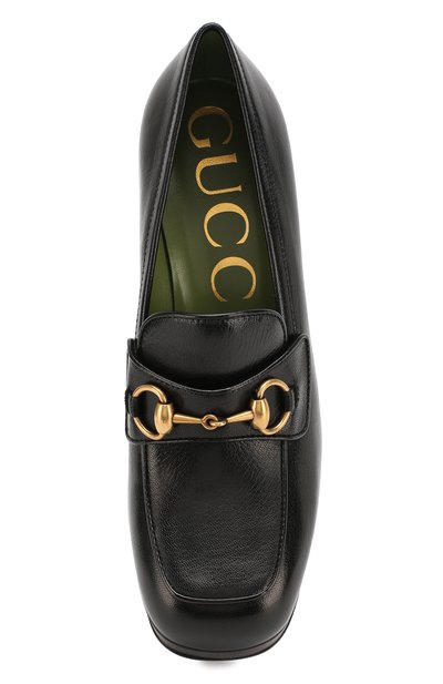 Кожаные туфли GUCCI, арт. 572228/0G0V0, фото 5