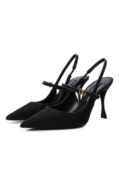 Женские замшевые туфли DOLCE & GABBANA, арт. CG0974/AQ134