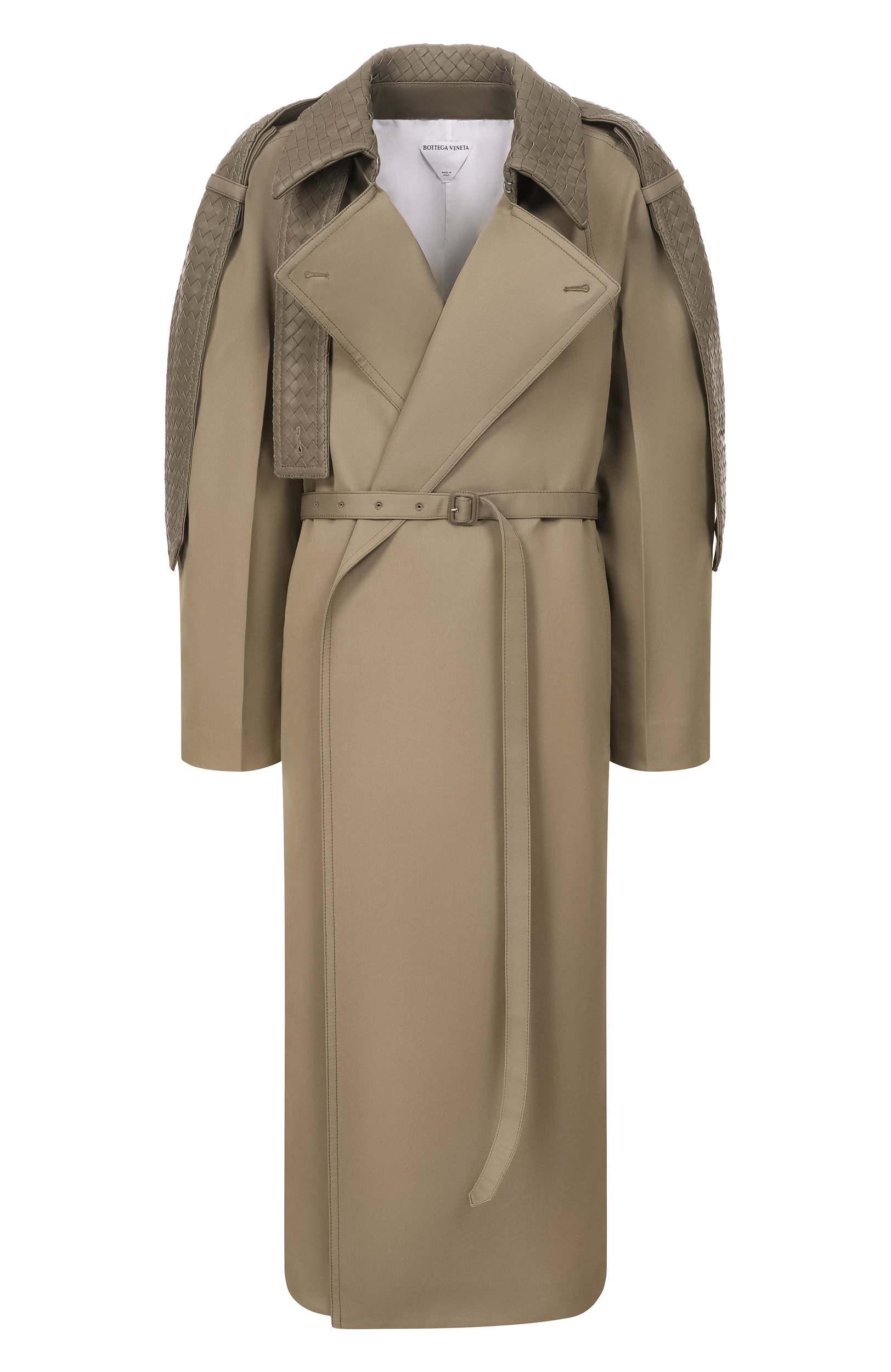 Тренч из хлопка и шелка BOTTEGA VENETA, арт. 852394/V6CM0, фото 1