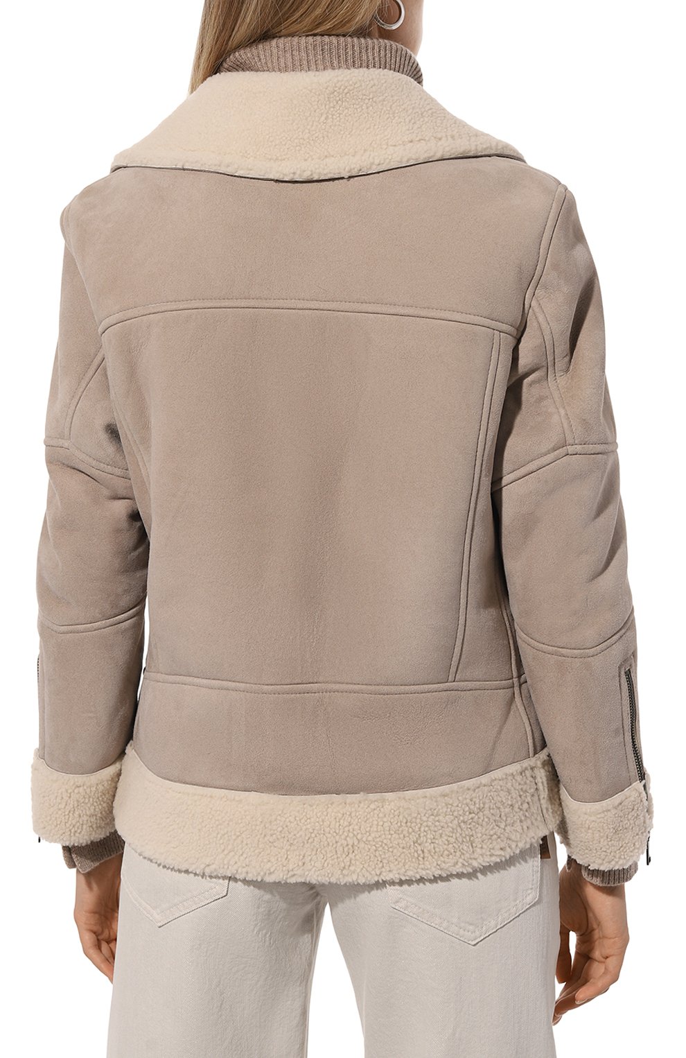 Дубленка из овчины SIMONETTA RAVIZZA, арт. F04JA284H29, фото 4