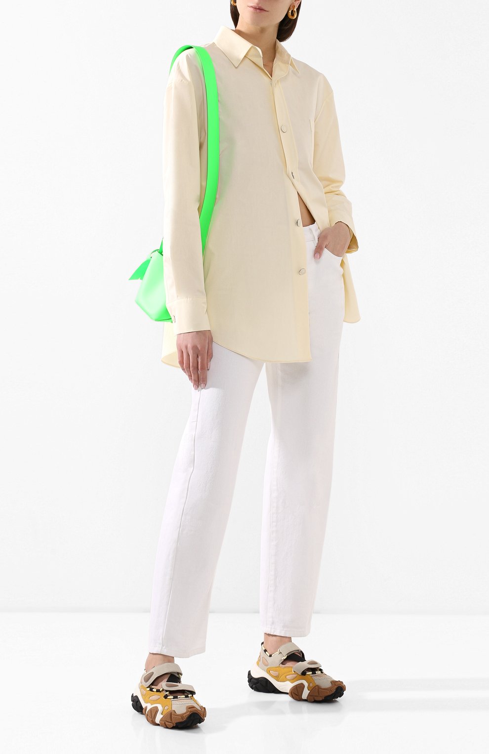 Текстильные кроссовки ACNE STUDIOS, арт. AD0074, фото 2