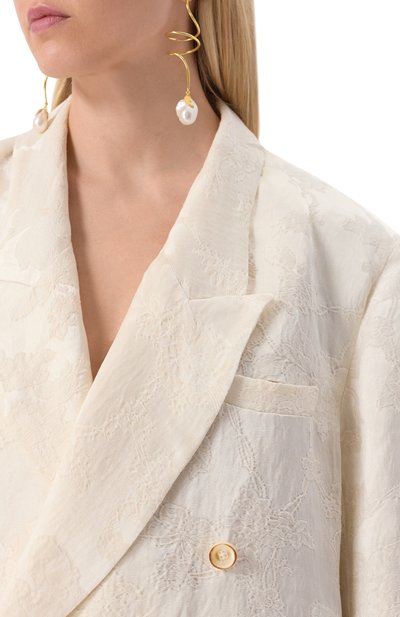 Жакет изо льна и вискозы UMA WANG, арт. UM6508, фото 5