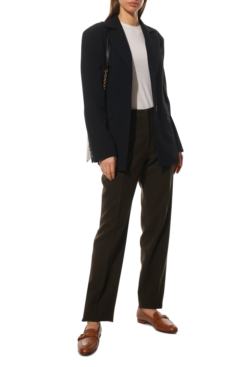 Кожаные лоферы audrey RALPH LAUREN, арт. 800866638, фото 2