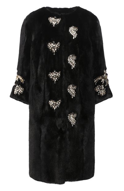 Шуба из меха норки DOLCE & GABBANA, арт. 0102/F0P25F/FUPLH, фото 1