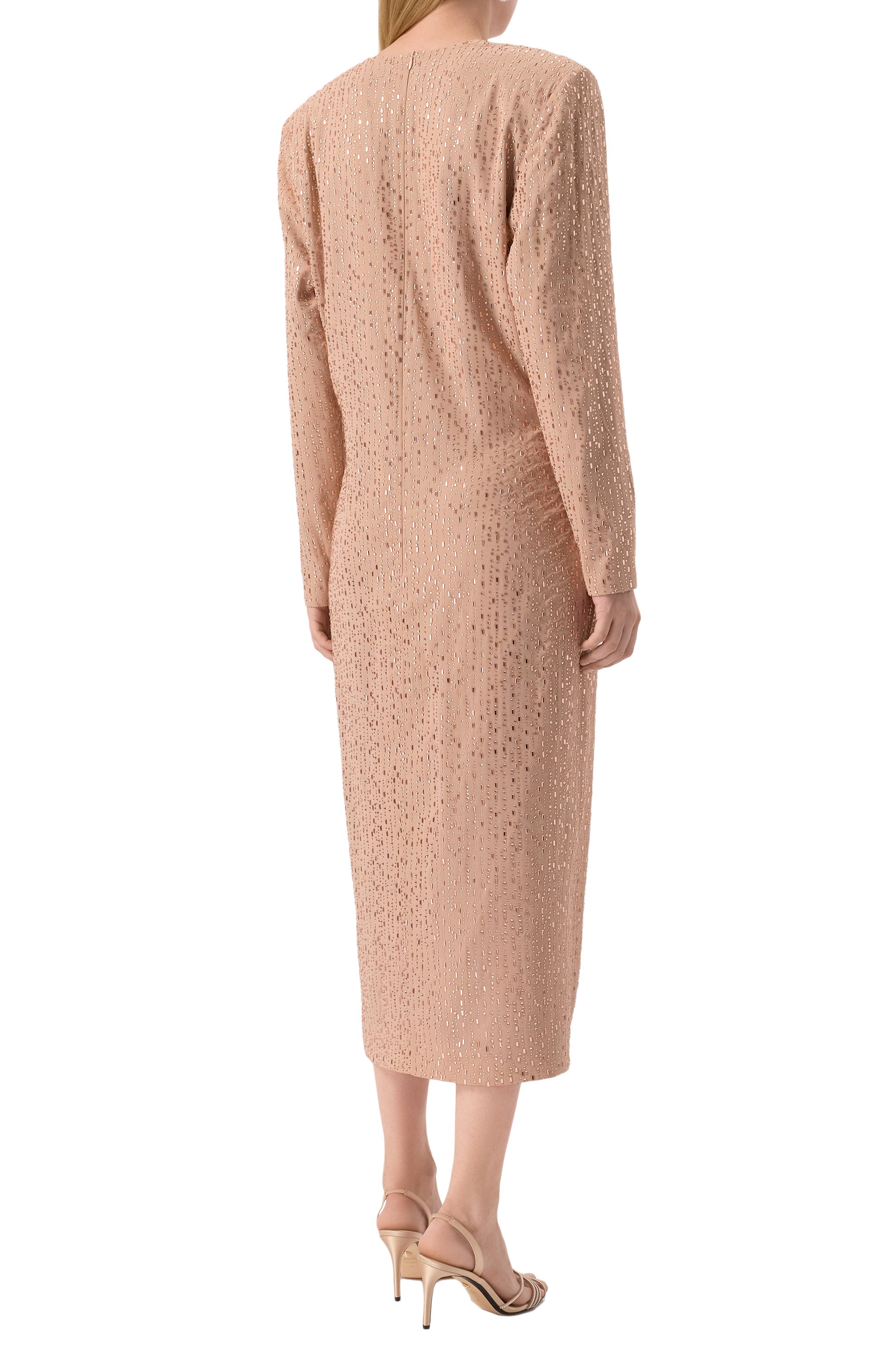 Платье с отделкой стразами RASARIO, арт. RS24F079DD006, фото 4