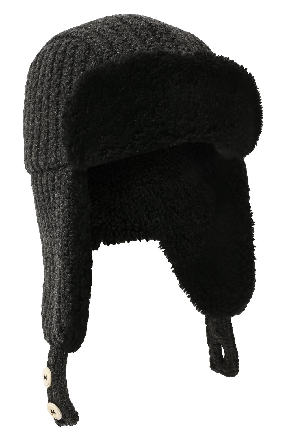 Шапка-ушанка из шерсти и кашемира INVERNI, арт. 5368 CTMF1, фото 1