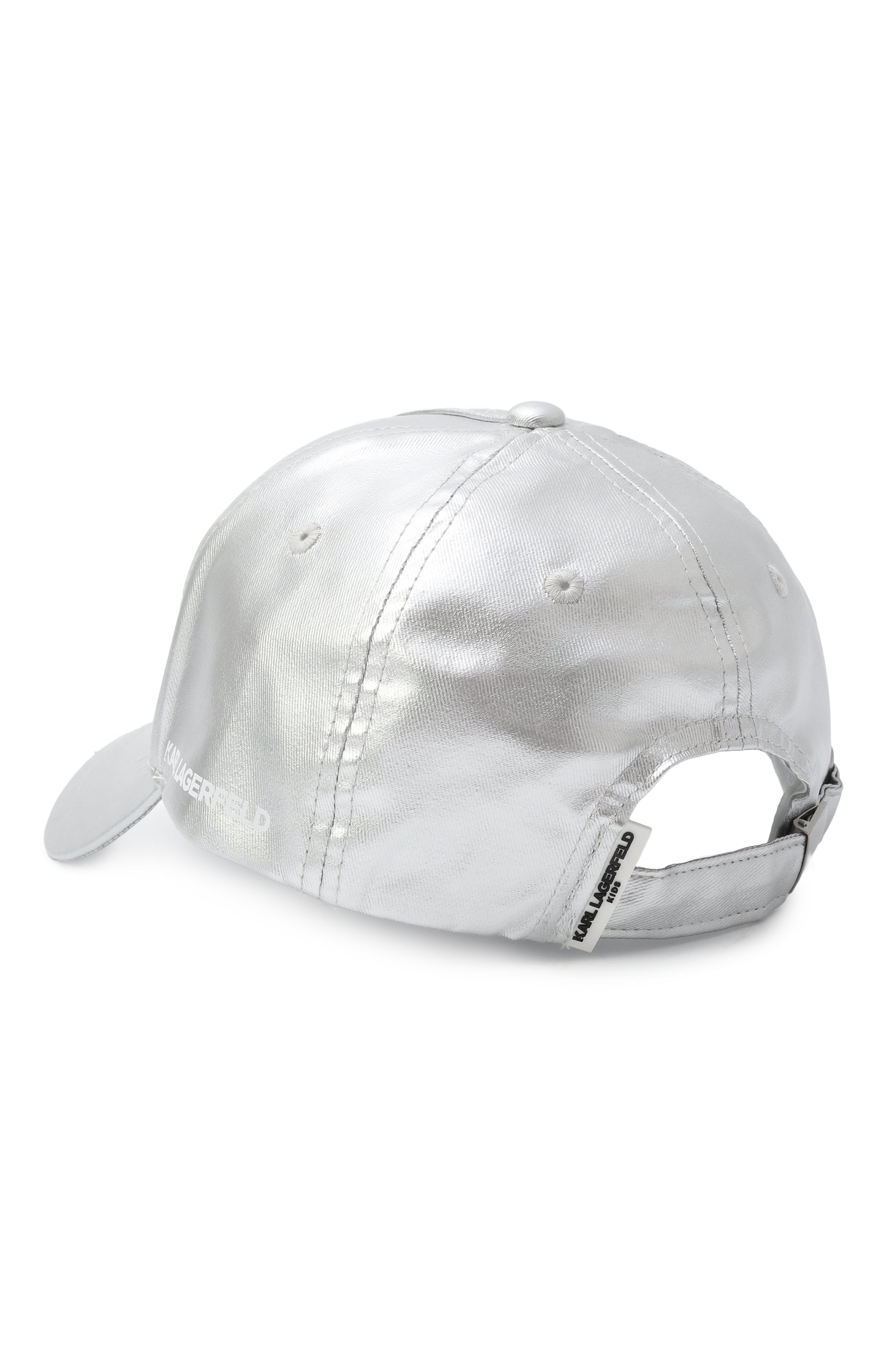 Хлопковая бейсболка KARL LAGERFELD KIDS, арт. Z30392, фото 2
