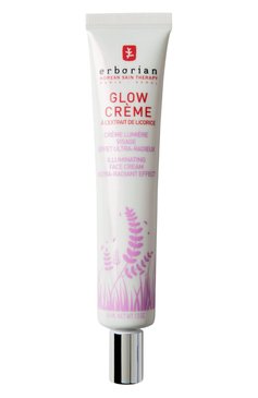 Крем для лица glow (45ml) ERBORIAN бесцветного цвета, арт. 782189 | Фото 1 (Статус проверки: Проверена категория; Тип продукта: Кремы; Назначение: Для лица; Материал внутренний: Не назначено; Нос: Не проставлено; Региональные ограничения белый список (Axapta Mercury): Не проставлено)