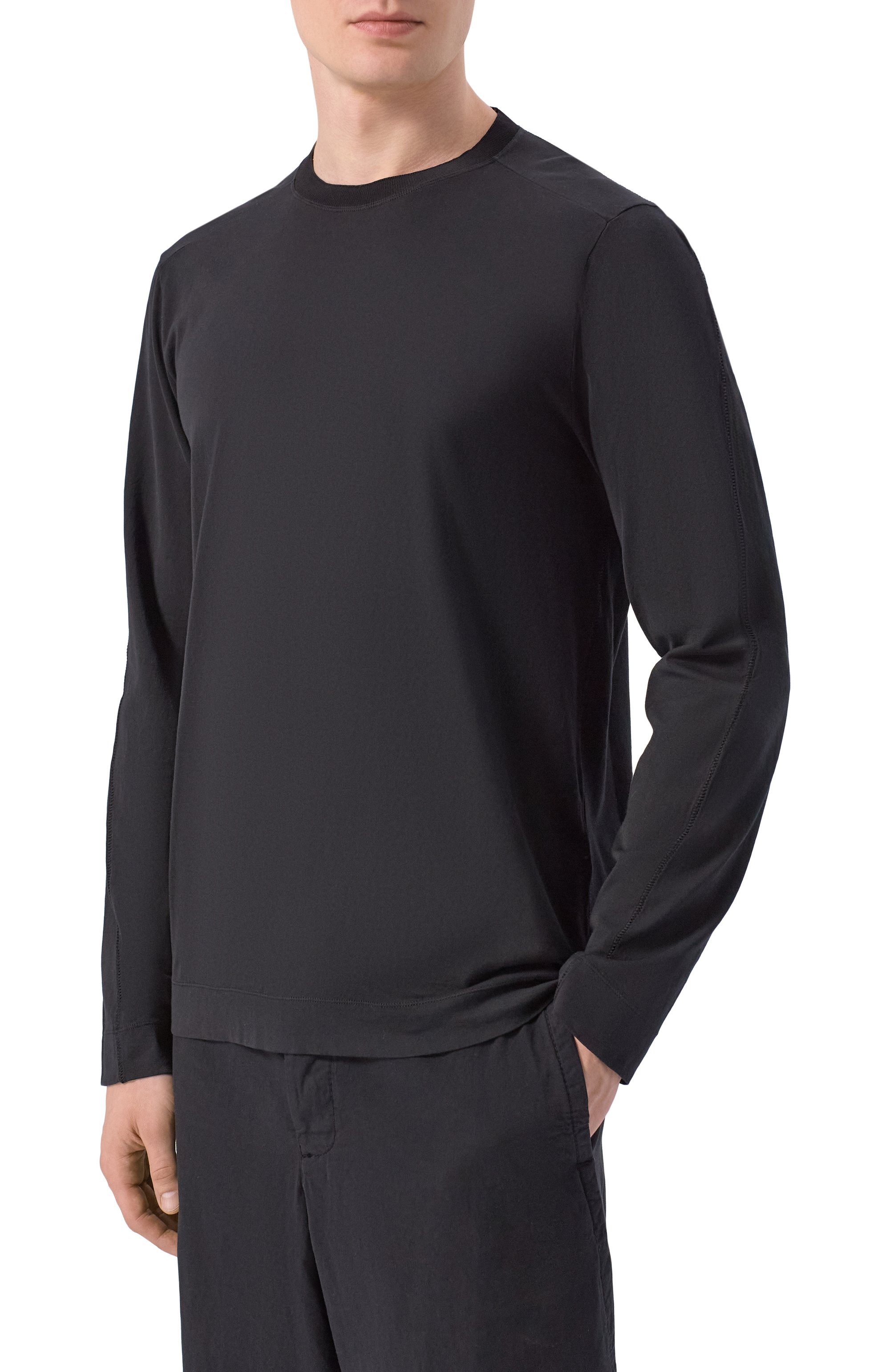 Хлопковый лонгслив TRANSIT, арт. CFUTRC1367, фото 3