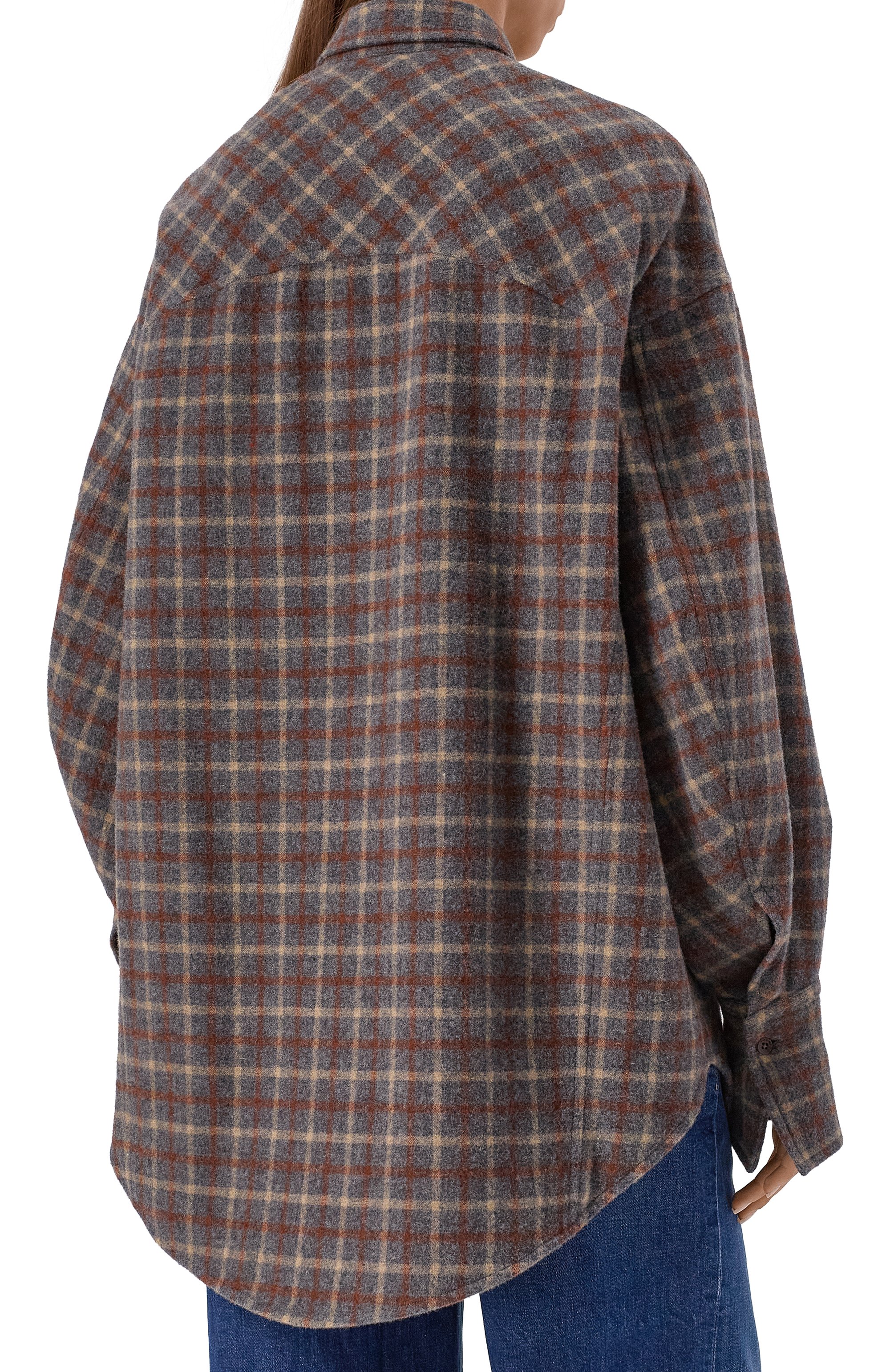 Шерстяная рубашка PETAR PETROV, арт. F25TB14/W00L, фото 4