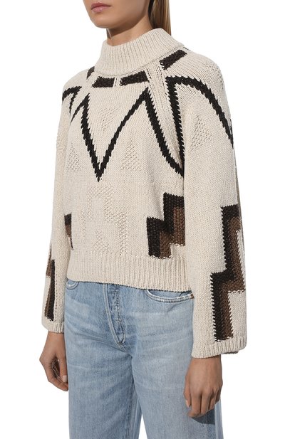 Свитер из хлопка и льна POLO RALPH LAUREN, арт. 211856763, фото 3