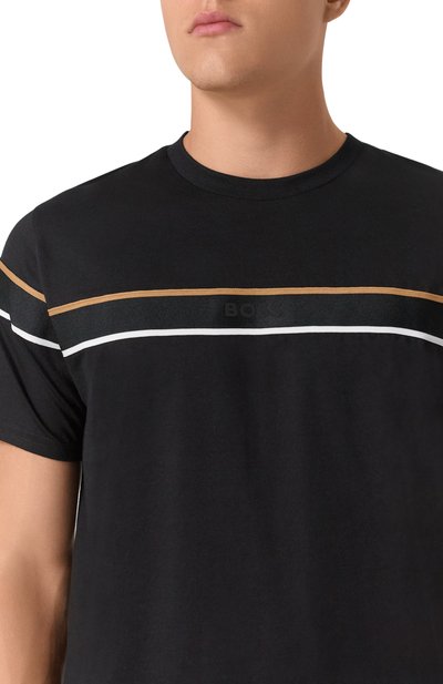 Хлопковая футболка BOSS, арт. 50545852, фото 5