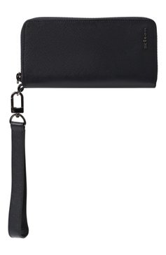 Мужской кожаное портмоне KITON темно-синего цвета, арт. UPEA018N0122802 | Фото 1 (Нос: Не проставлено; Материал: Натуральная кожа)