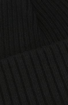 Мужская шерстяная шапка BURBERRY черного цвета, арт. 8020949 | Фото 3 (Материал: Текстиль, Шерсть; Кросс-КТ: Трикотаж; Статус проверки: Проверено, Проверена категория)