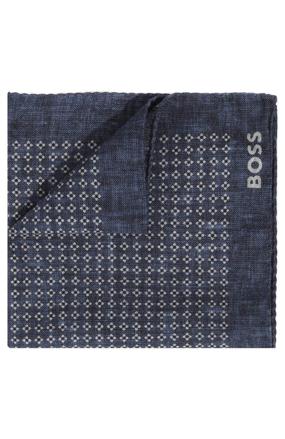 Платок из хлопка и шерсти BOSS, арт. 50499597, фото 1