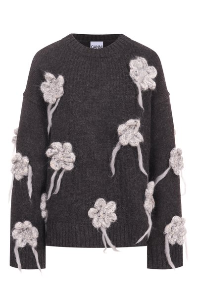 Женский шерстяной свитер GANNI, арт. K2624
