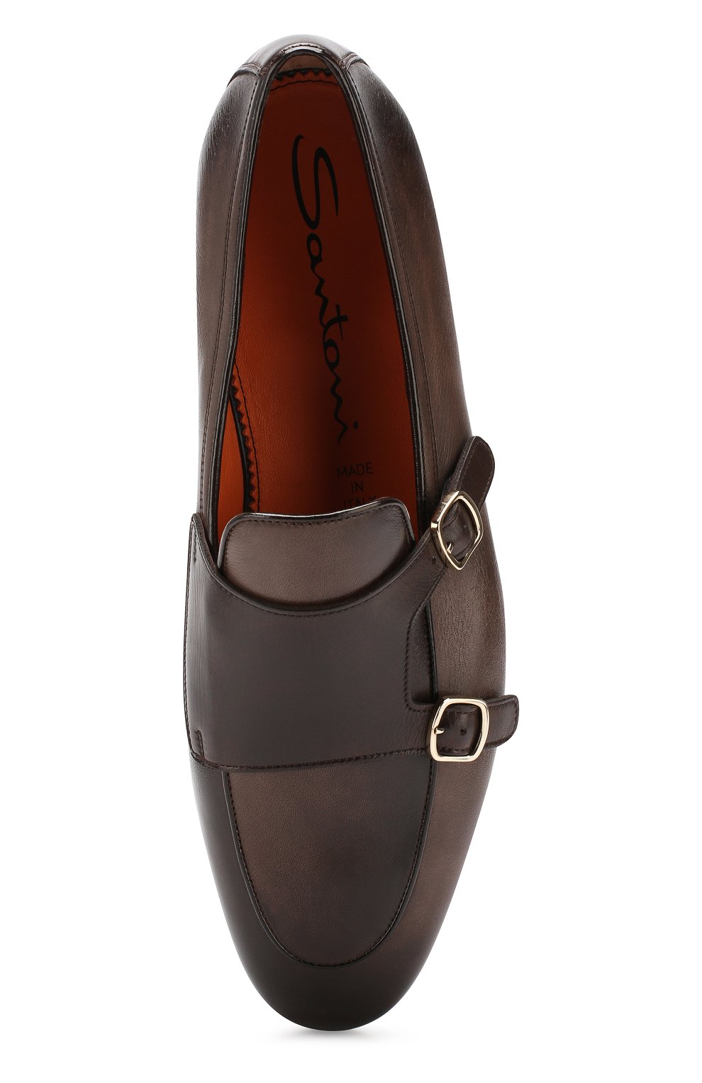 Кожаные монки SANTONI, арт. MCNC16605LA3EGPMT48, фото 5