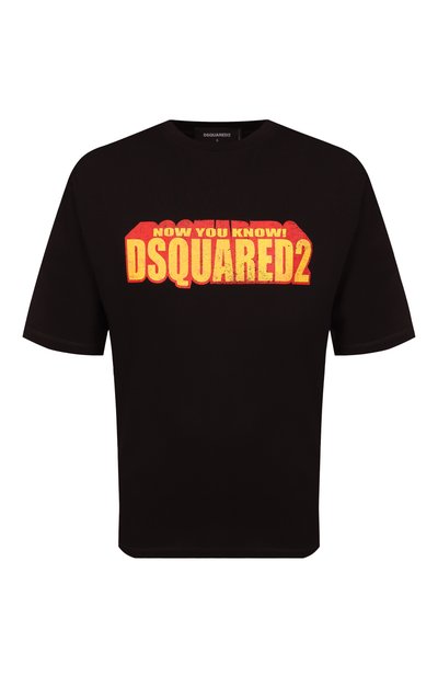 Мужская хлопковая футболка DSQUARED2, арт. S71GD1553/S23009
