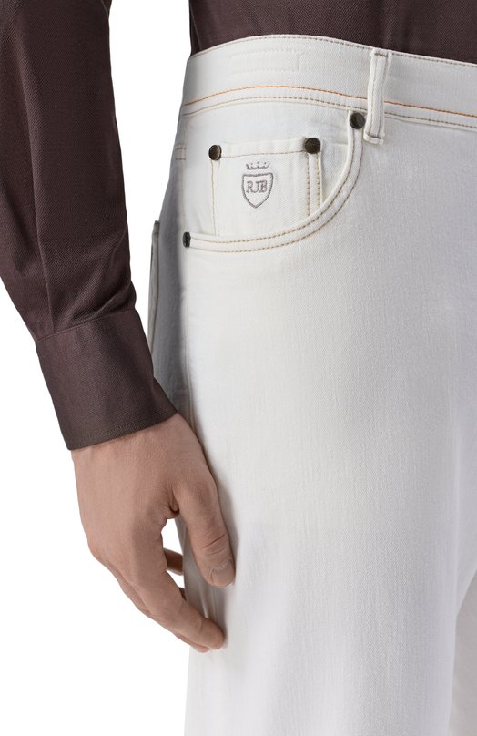 Джинсы Roma Richard J. Brown R0MA RZ/T64 Белый  R0MA RZ/T64 Фото 5