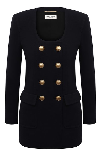 Женский шерстяной жакет SAINT LAURENT, арт. 660054/Y288V