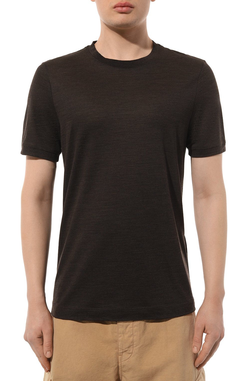 Шерстяная футболка GIORGIO ARMANI, арт. 3RSM60/SJAQZ, фото 3