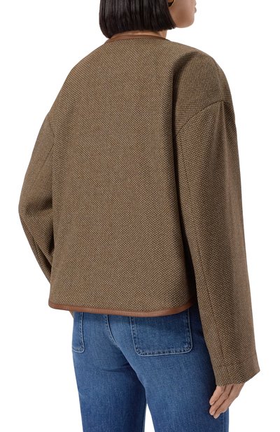 Жакет из шерсти и кашемира GIORGIO ARMANI, арт. GW001614/TE16708, фото 4