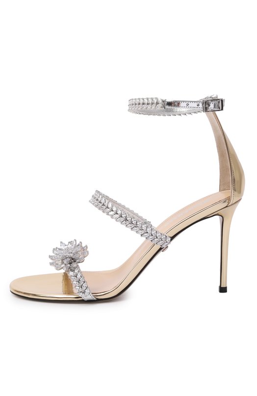 Кожаные босоножки Lotus Flower 100 Mach & Mach R26S091295SPEMEK Золотой  R26S091295SPEMEK Фото 4