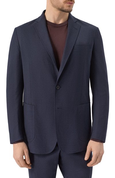 Костюм из шерсти и шелка ZILLI, арт. SL2T0DM098412015Q, фото 4