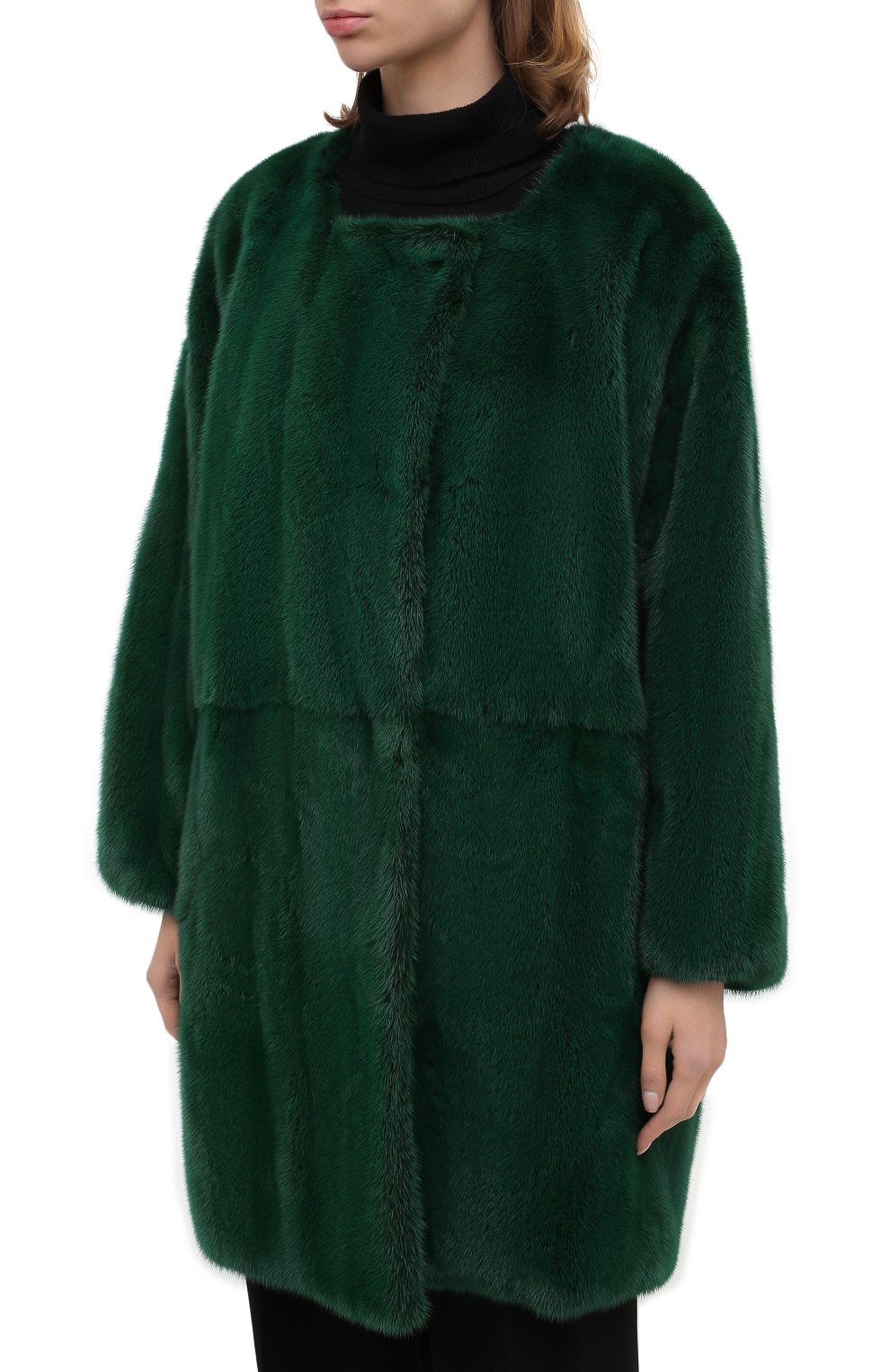 Шуба из норки MARNI, арт. CPMNU36U00P0800, фото 3